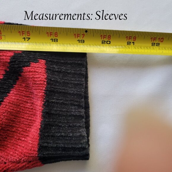 Imagio Unisex Tri-color Block Fleece High Collar Sweater (Size: Medium) - Picture 13 of 13